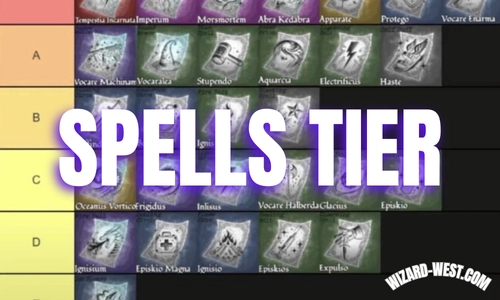 Wizard West Spells Tier List